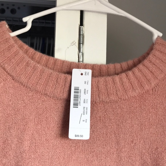 J. Crew Pink Oversized Sweater, NWT - Picture 3 of 7